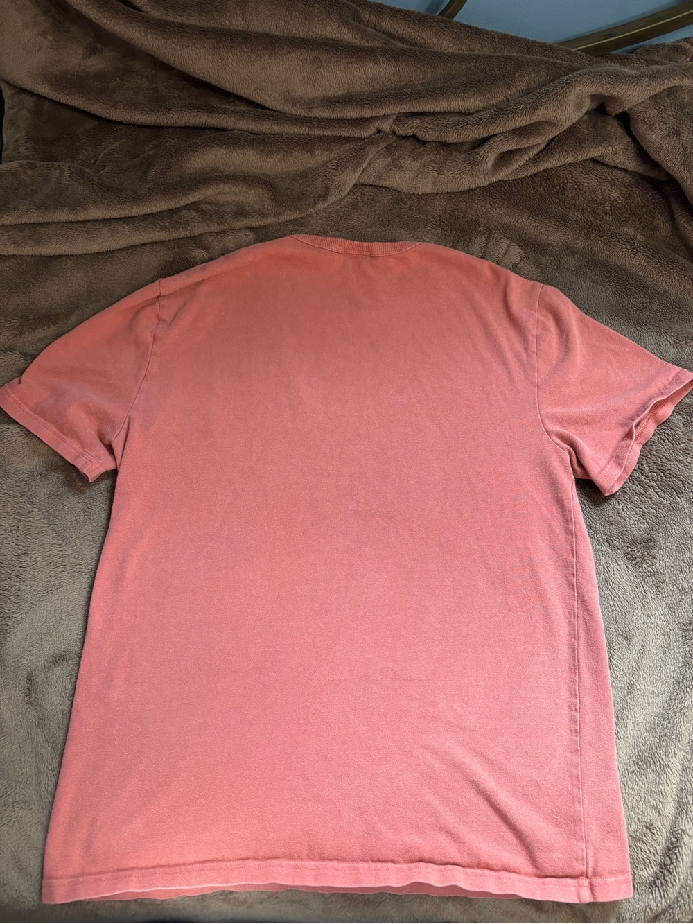 Champion Men's Rust Red Classic Logo Tee - Picture 4 of 4